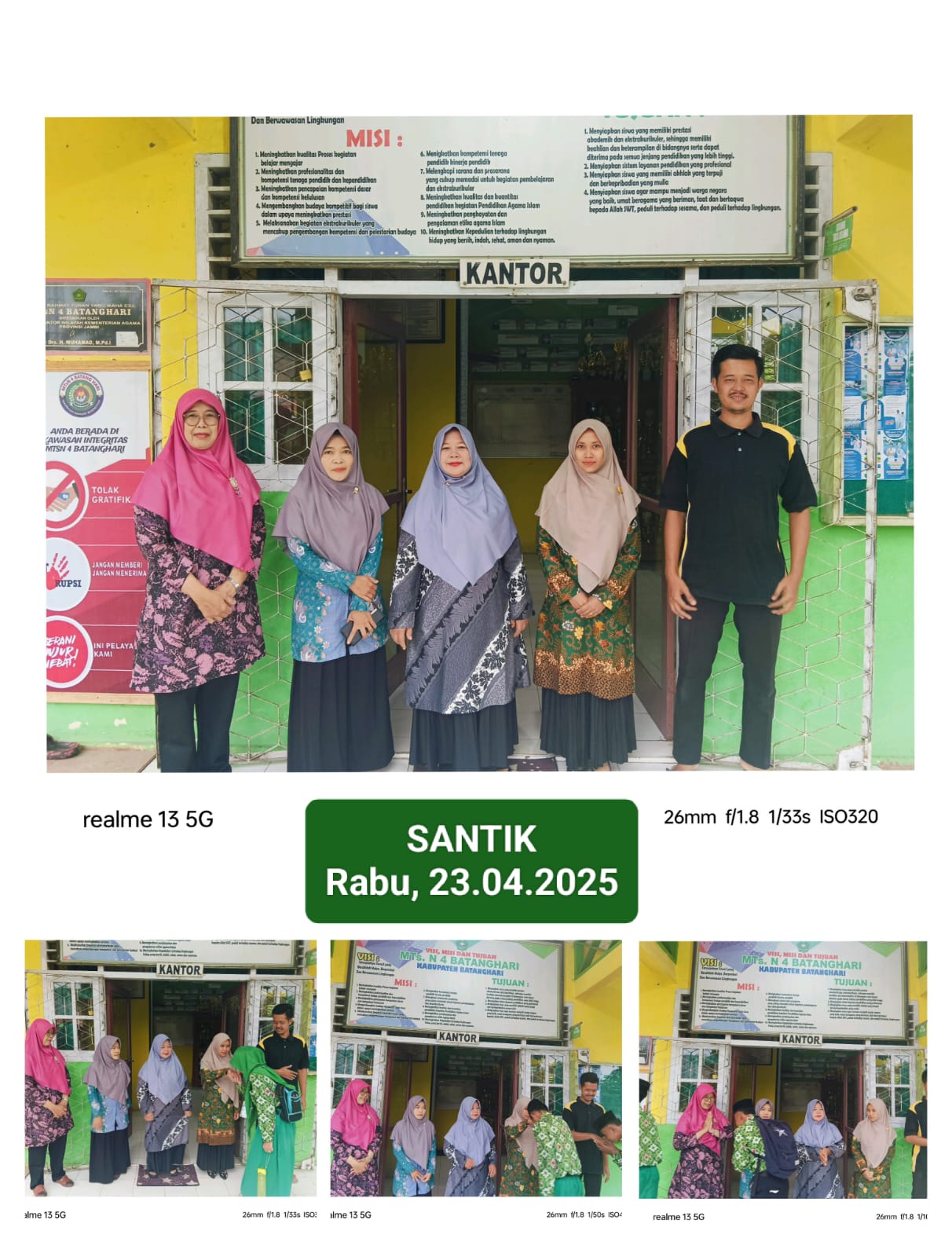 Sambut Peserta Didik Cuaca hujan pagi, tetap Semangat Hadapi UM Hari ke-3. Sambut Peserta Didik Cuaca hujan pagi, tetap Semangat Hadapi UM Hari ke-3.