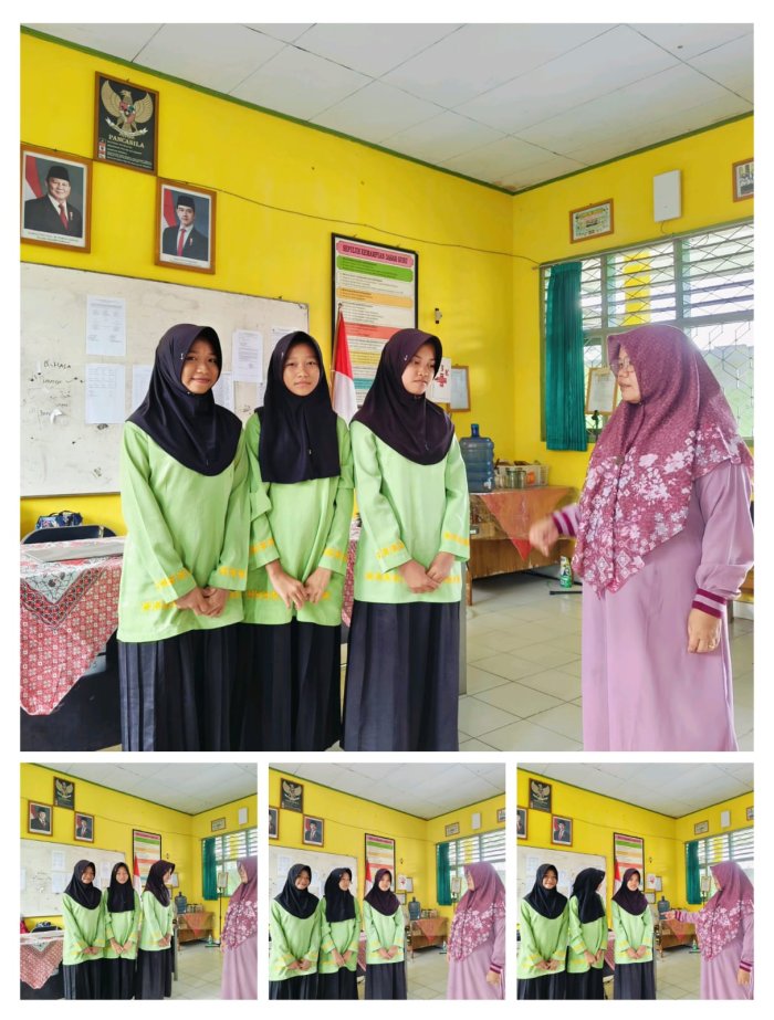 Wakasis Beri Pembinaan Siswi yang Tidak Mematuhi Aturan Berbusana Wakasis Beri Pembinaan Siswi yang Tidak Mematuhi Aturan Berbusana