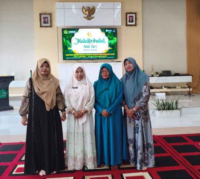 Silaturahmi  Wakasis MTsN 4 Batanghari Jumpa Kepala Madrasah Sebelumnya