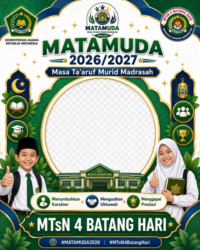 Twibbon Resmi MATAMUDA 2026/2027 Siap Digunakan, Panitia Manfaatkan Teknologi AI untuk Mendukung Kreativitas Twibbon Resmi MATAMUDA 2026/2027 Siap Digunakan, Panitia Manfaatkan Teknologi AI untuk Mendukung Kreativitas