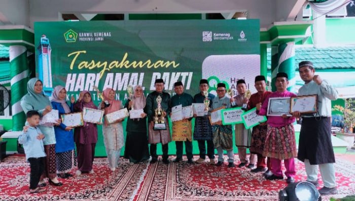 Dari Tata Kelola hingga Digitalisasi: MTsN 4 Batanghari Bersinar di HAB Kemenag Provinsi Jambi