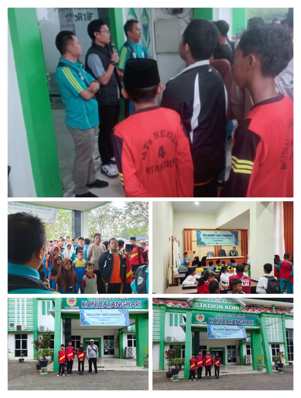 Siswa MTsN 4 Batanghari Ikut Serta Pembukaan Lomba Catur Tingkat Pelajar Se Kabupaten Batanghari