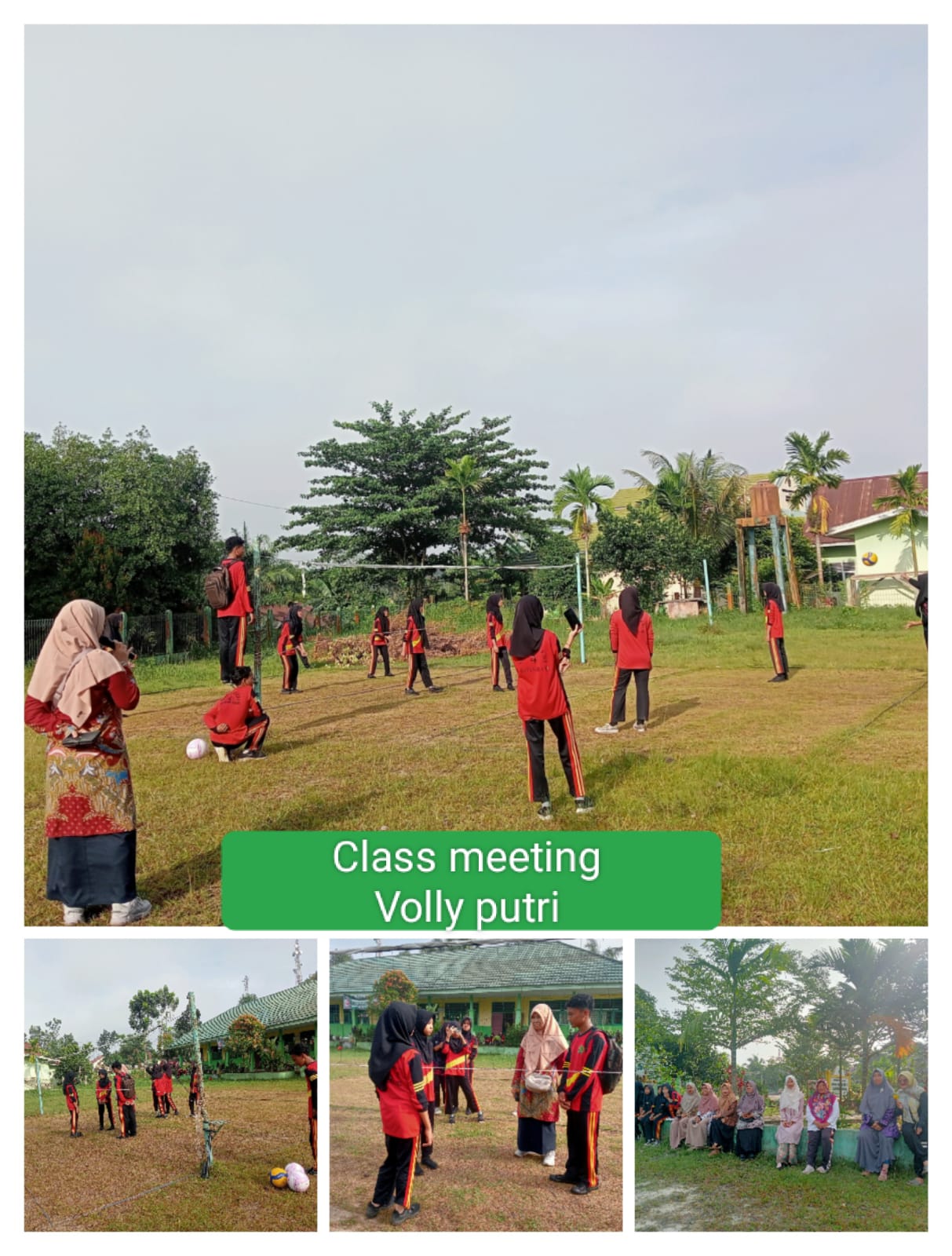Class Meeting Hari Keempat MTsN 4 Batanghari, Lomba Voli Putri Antar Kelas Class Meeting Hari Keempat MTsN 4 Batanghari, Lomba Voli Putri Antar Kelas