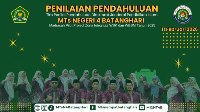 Direktorat Jenderal Pendidikan Islam akan mengelar Penilaian Pendahulan Zona Intergritas