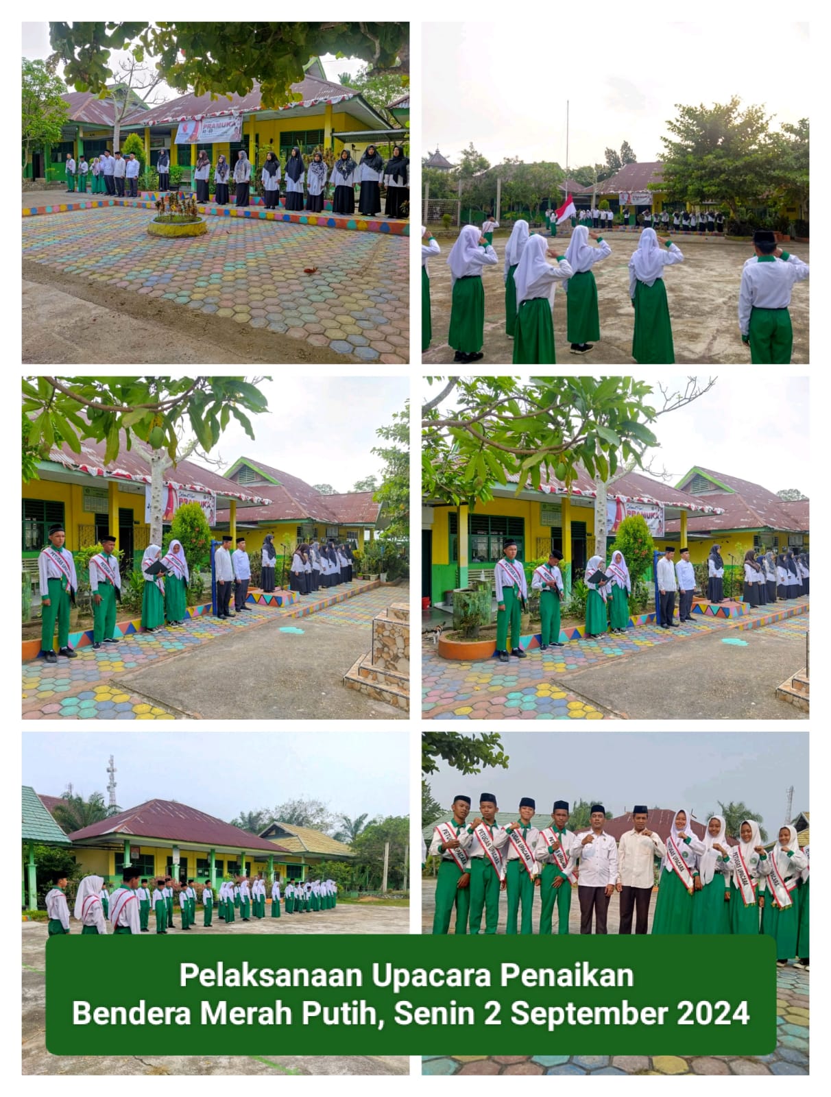 INAYAH AJAK BERSIH LINGKUNGAN MADRASAH