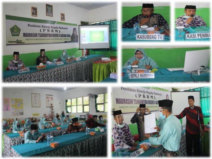 PENILAIAN KINERJA KEPALA MADRASAH (PKKM) MTsN 4 BATANG HARI BERJALAN SUKSES DAN LANCAR PENILAIAN KINERJA KEPALA MADRASAH (PKKM) MTsN 4 BATANG HARI BERJALAN SUKSES DAN LANCAR
