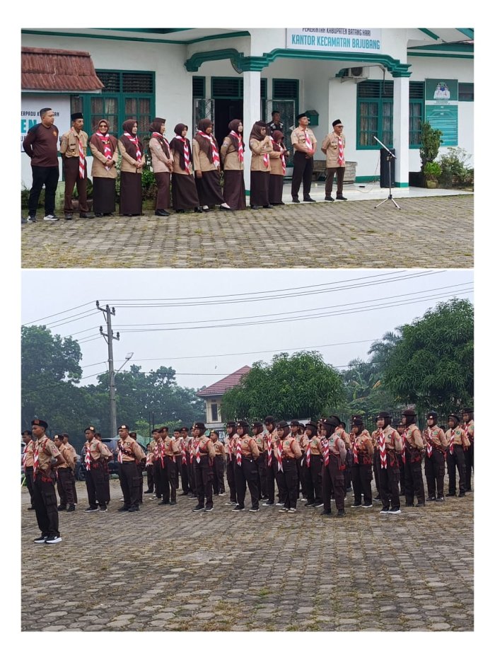 Pelepasan Peserta Jamcab Gerakan Pramuka Oleh Kamabiran Bajubang Pelepasan Peserta Jamcab Gerakan Pramuka Oleh Kamabiran Bajubang