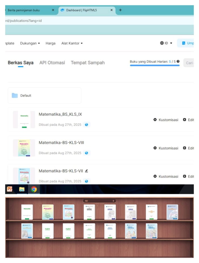 Madrasah Bahrul Ulum Luncurkan Perpustakaan Online Kedua untuk Mendukung Kemudahan Belajar Siswa
