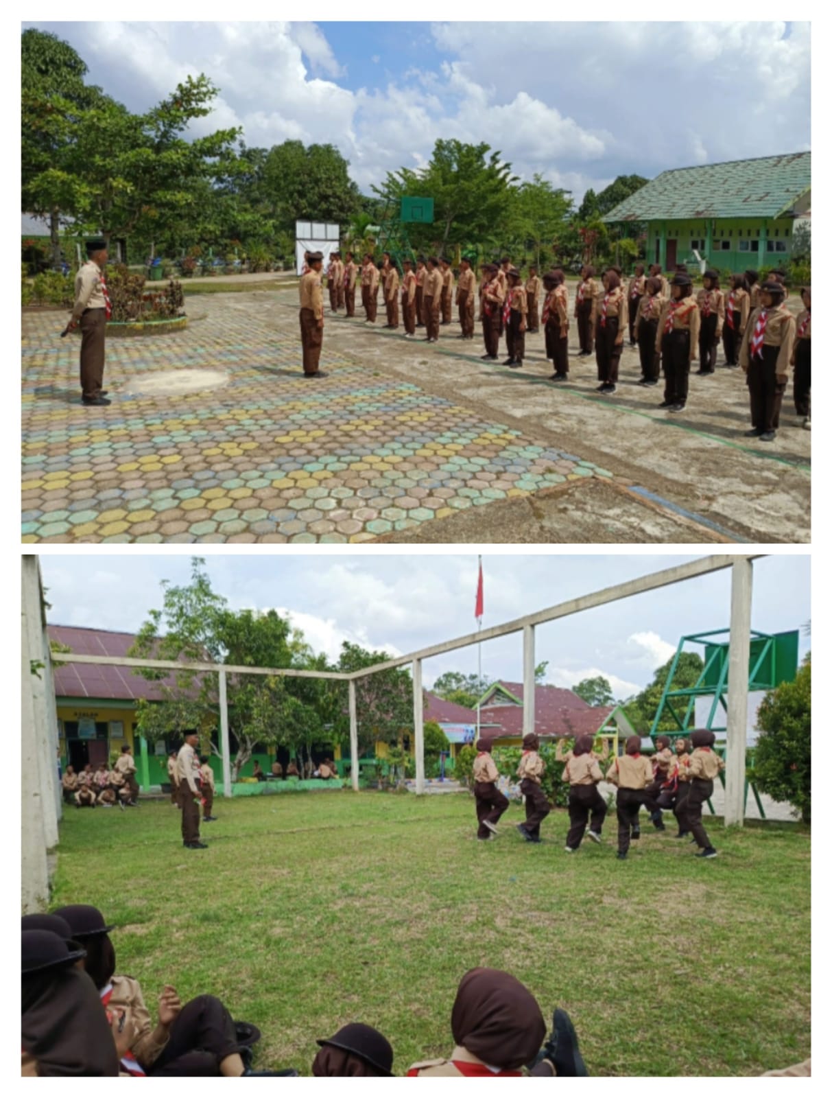 Latihan Rutin Pramuka MTsN 4 Batanghari, Membangun Karakter dan Kemampuan.