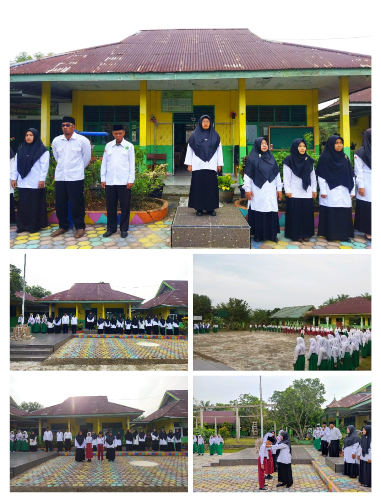 MTsN 4 Batanghari Gelar Upacara Awal Semester dan Pembukaan Matsama: Semangat Baru untuk Tahun Ajaran Baru.