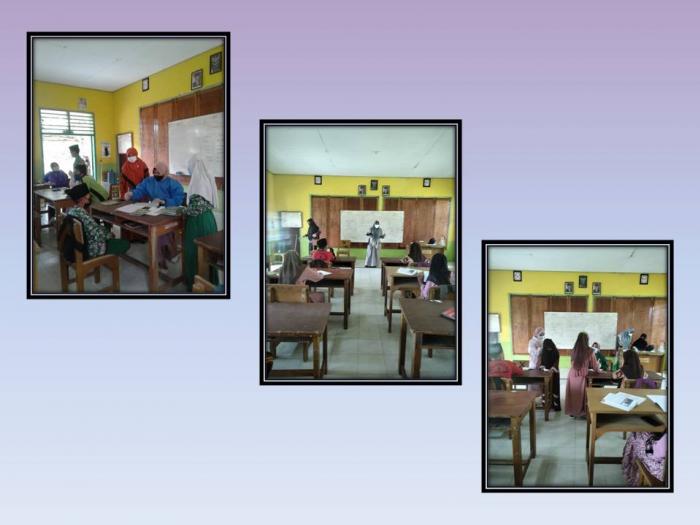 Pelaksanaan Penjaringan Kesehatan oleh Tim Puskesmas Penerokan