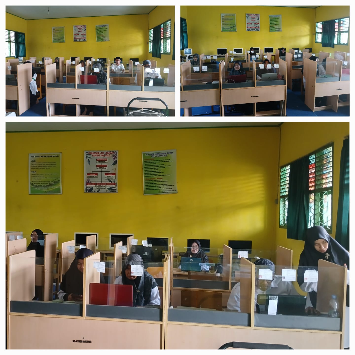 Guru MTsN 4 Batanghari Upload RDM di Ruang Laboratorium Komputer Guru MTsN 4 Batanghari Upload RDM di Ruang Laboratorium Komputer