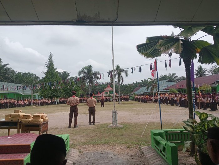 Upacara Penutupan Jambore Ranting Kecamatan Bajubang Berjalan dengan Khidmat