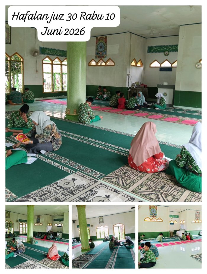 Guru Wali Terima Setoran Hafalan Surat Pendek Usai Pelaksanaan ASAT di MTsN 4 Batanghari Guru Wali Terima Setoran Hafalan Surat Pendek Usai Pelaksanaan ASAT di MTsN 4 Batanghari