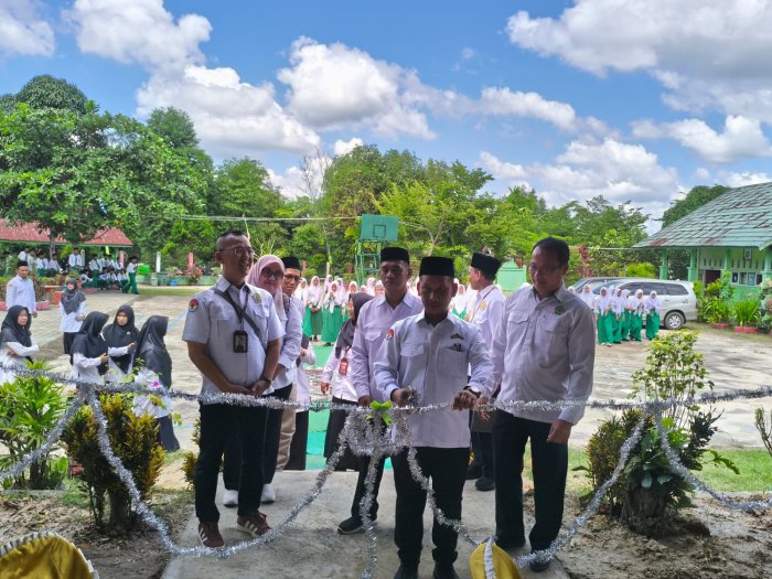 Peresmian Aula Pendopo MTsN 4 Batang Hari Warnai Penilaian Zona Integritas Itjen RI