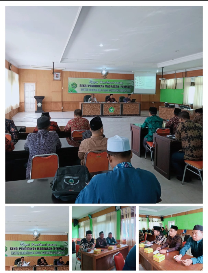 PROFILING MADRASAH MENUJU MADRASAH BERMUTU DAN MENDUNIA PROFILING MADRASAH MENUJU MADRASAH BERMUTU DAN MENDUNIA