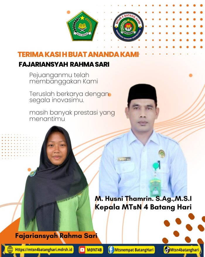 Fajariansyah Rahma Sari Figur Pejuang Tangguh Madrasah Fajariansyah Rahma Sari Figur Pejuang Tangguh Madrasah