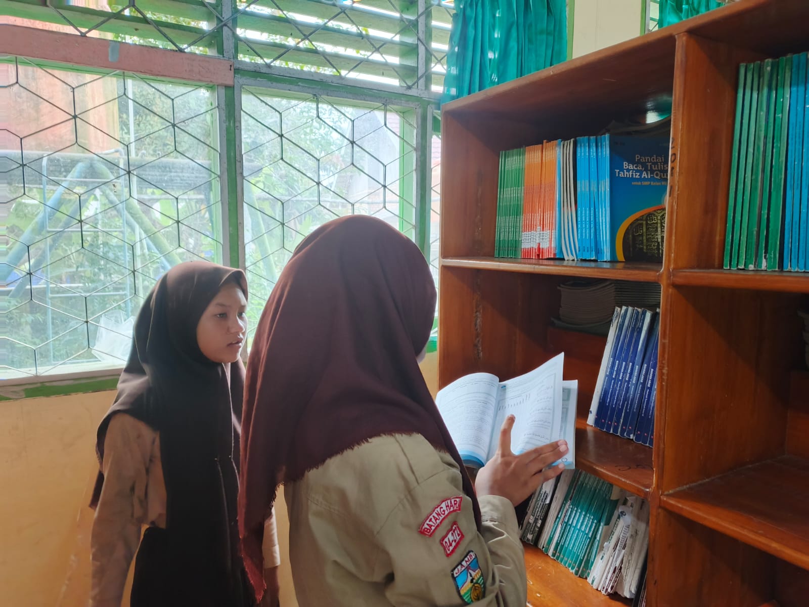 Terciptanya kelancaran dalam Peminjaman Buku Pelajaran Di Perpustakaan MTsN 4 Batanghari
