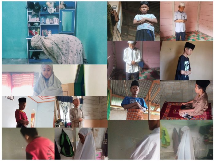 Wali Kelas 7C Tetap Pantau Pelaksanaan Salat Duha Secara Daring