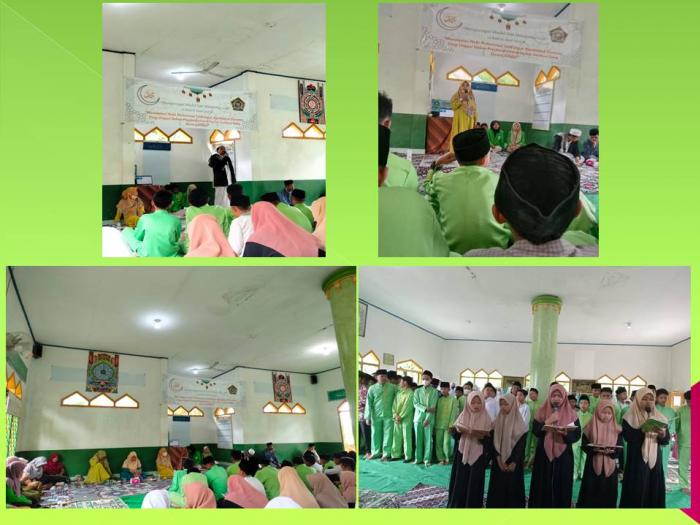 MTs NEGERI 4 BATANG HARI GELAR PERINGATAN MAULID NABI MUHAMMAD SAW SEBAGAI SALAH SATU BENTUK KECINTAAN TERHADAP RASULULLAH MTs NEGERI 4 BATANG HARI GELAR PERINGATAN MAULID NABI MUHAMMAD SAW SEBAGAI SALAH SATU BENTUK KECINTAAN TERHADAP RASULULLAH