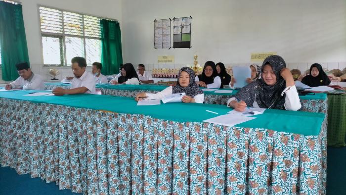 MTsN 4 Batang Hari Adakan Asesmen PPNPN 