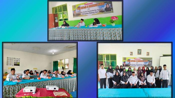 PEMBINAAN ASN MTsN 4 BATANG HARI OLEH KEPALA KANTOR KEMENTERIAN AGAMA KABUPATEN BATANG HARI