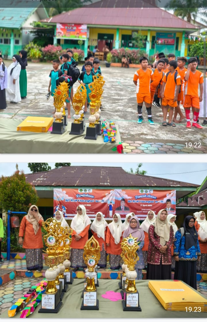 MTsN 4 BATANGHARI Meriahkan HUT ke-28 Dengan Penuh Semangat MTsN 4 BATANGHARI Meriahkan HUT ke-28 Dengan Penuh Semangat