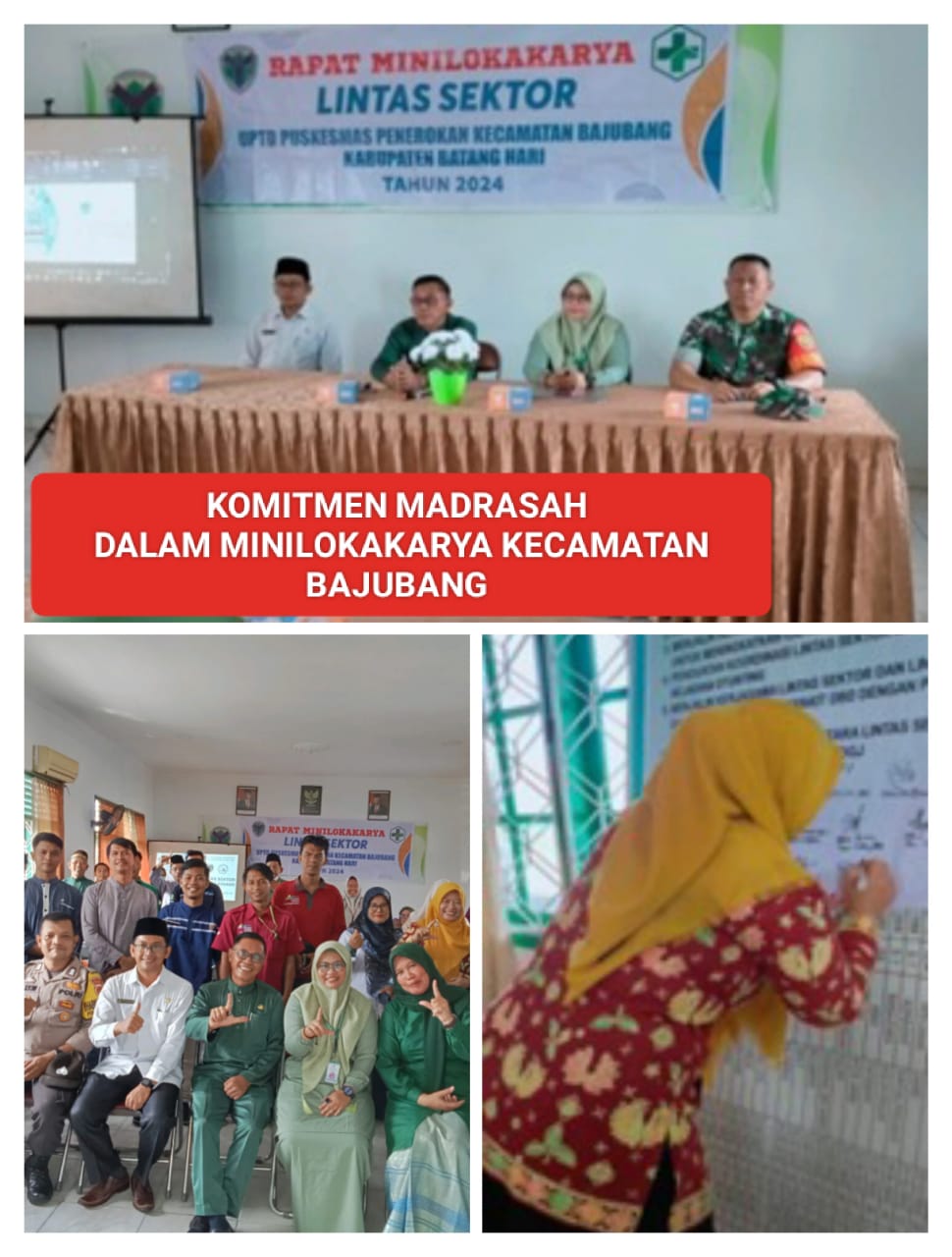 KOMITMEN MADRASAH DALAM MINILOKAKARYA