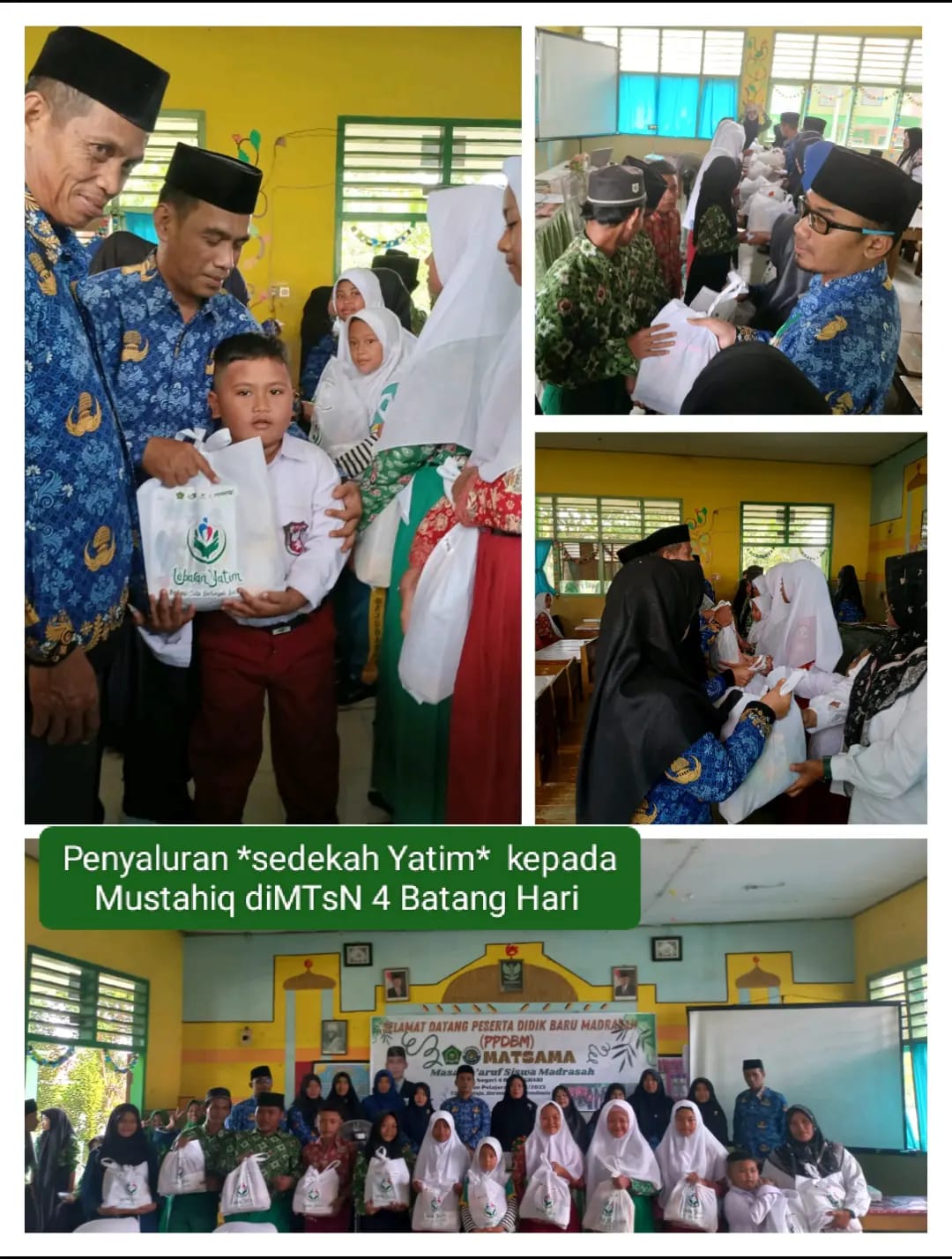 BERBAGI NIKMAT MELALUI LEBARAN YATIM