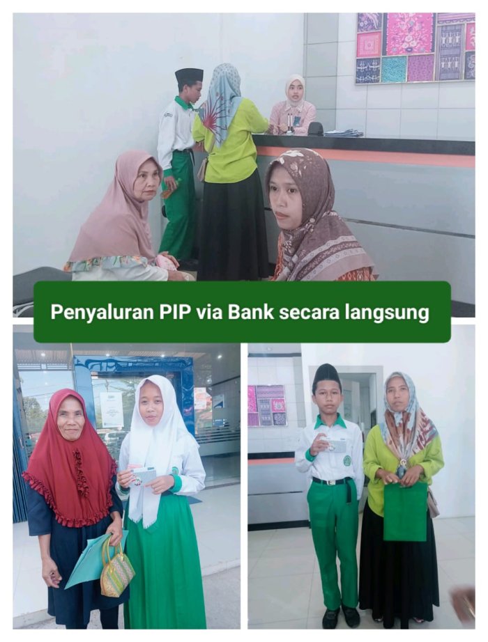 Senyum Siswa MTsN 4 Batang Hari Mengiringi Penyaluran Bantuan PIP Hari Ini