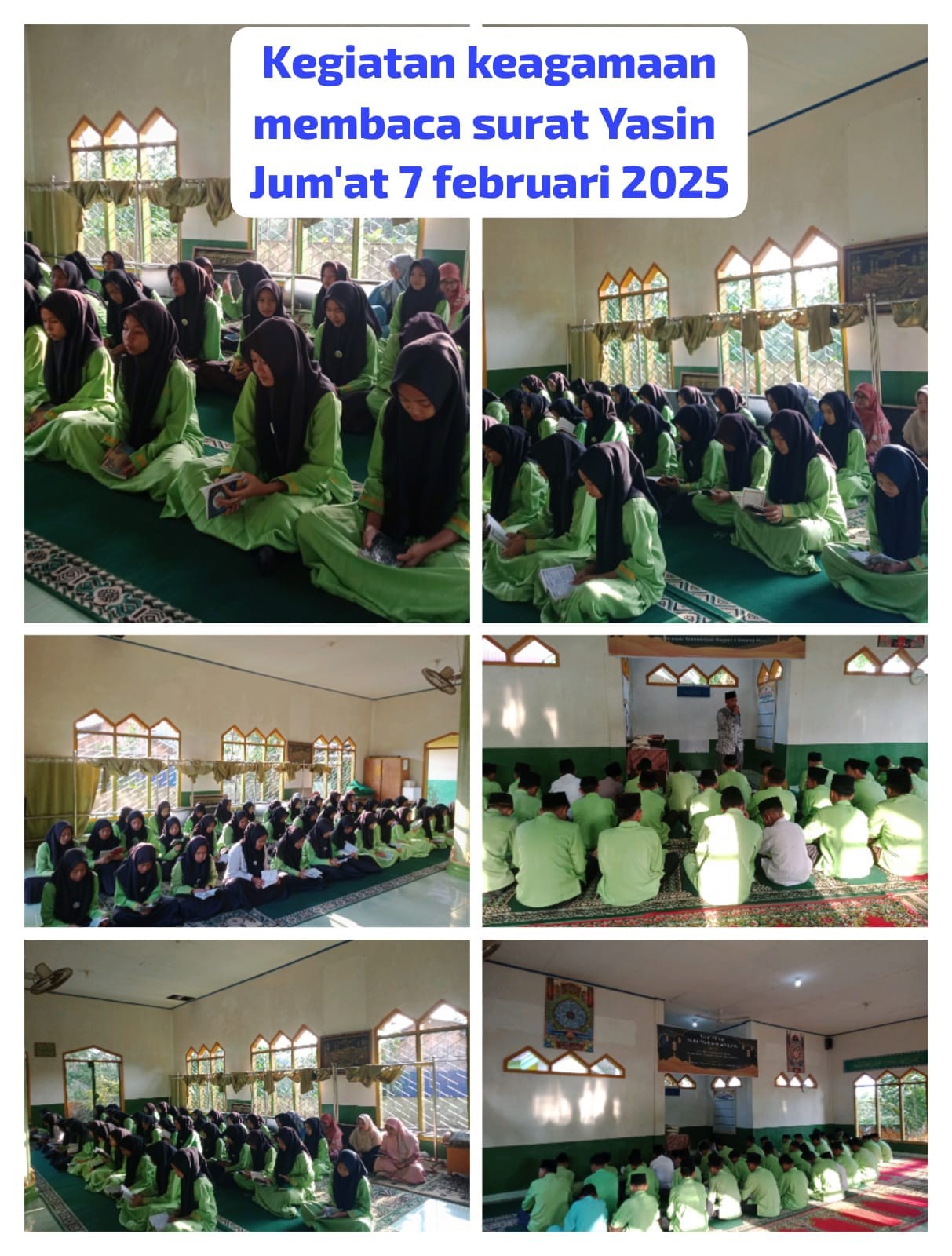 WUJUDKAN PENGUATAN SPIRITUAL DAN KEAGAMAAN MELALUI PEMBACAAN YASIN DAN TAHLIL