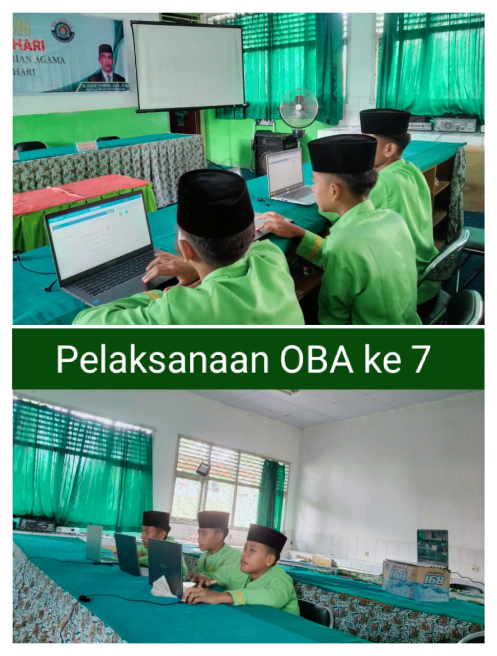 SYIAR BAHASA ARAB DI INDONESIA  3 PESERTA DIDIK MTSN 4 BATANG HARI IKUTI OBA