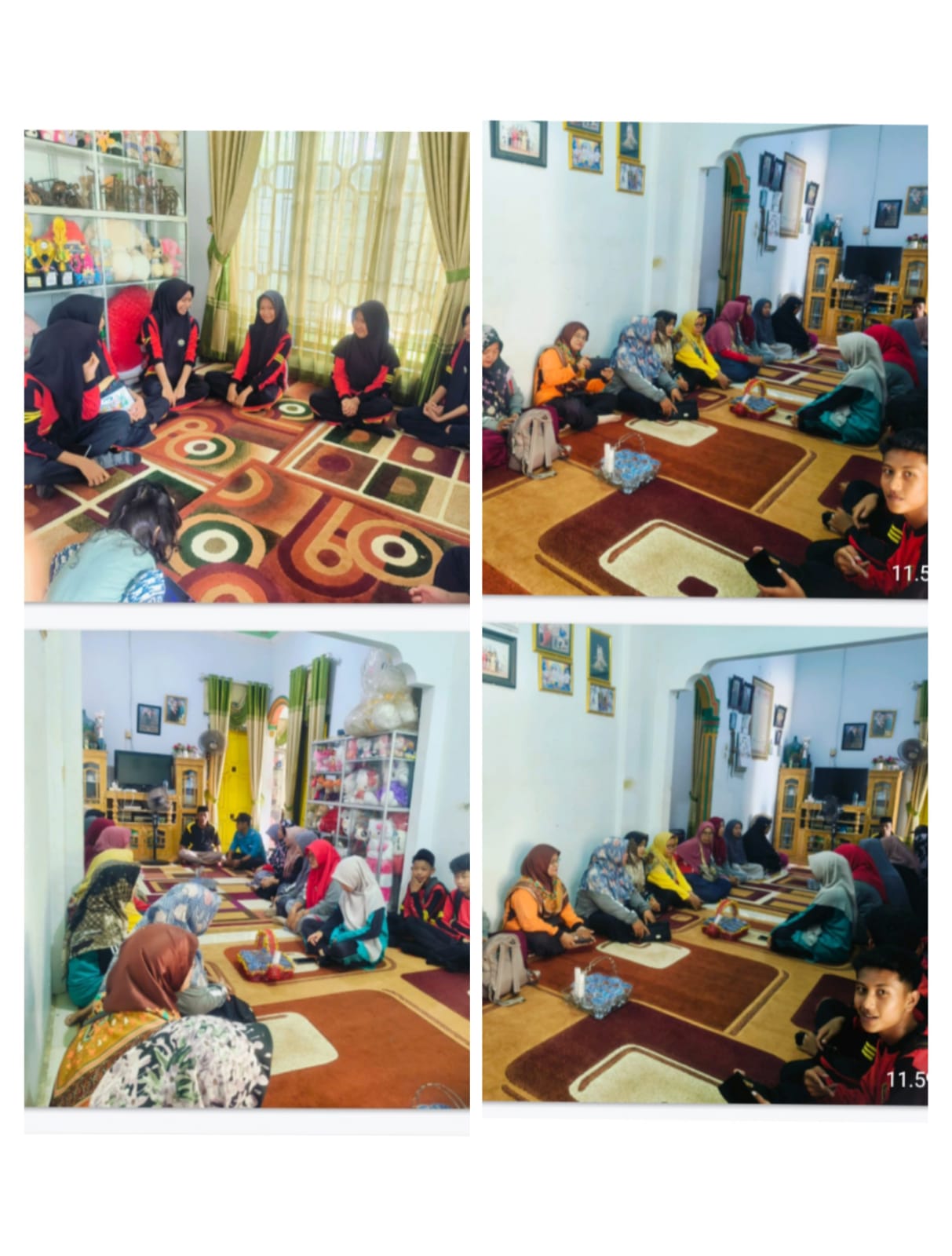 Takziah ke Rumah Siswi MTsN 4 Batanghari, Mempererat Silaturahmi
