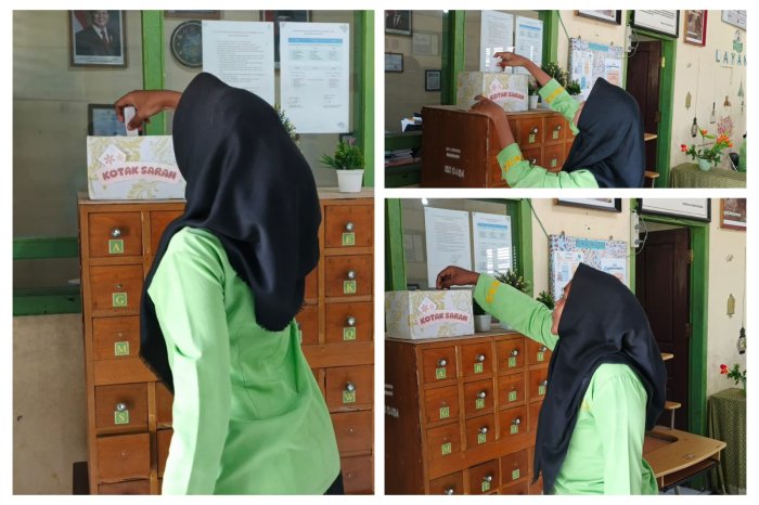 Perpustakaan Bahrul Ulum MTsN 4 Batanghari Terus Berbenah Lewat Kotak Saran Siswa