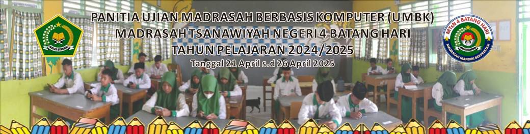 MTsN 4 BATANGHARI Siap Gelar Assesmen Madrasah, Berbasis CBT MTsN 4 BATANGHARI Siap Gelar Assesmen Madrasah, Berbasis CBT