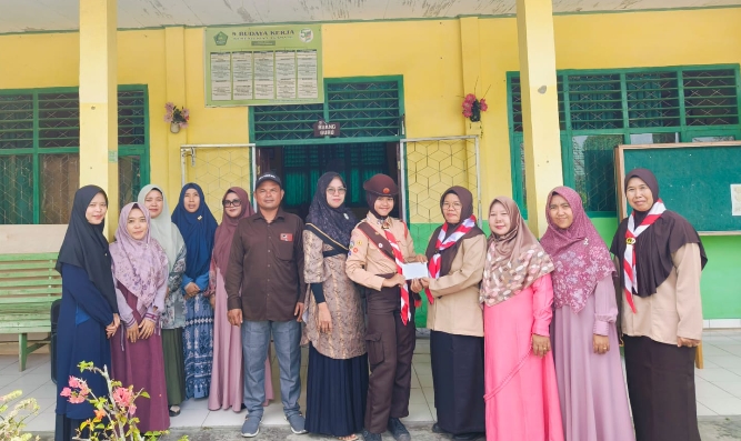 MTsN 4 Batanghari Lepas Siswi Terpilih Mengikuti Jambore Nasional XII Tahun 2026