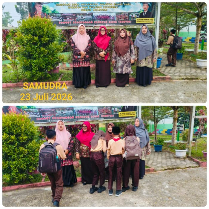 SAMUDRA (Sambut Murid Dengan Ramah): Wujudkan Budaya Sekolah yang Santun, Disiplin, dan Berkarakter