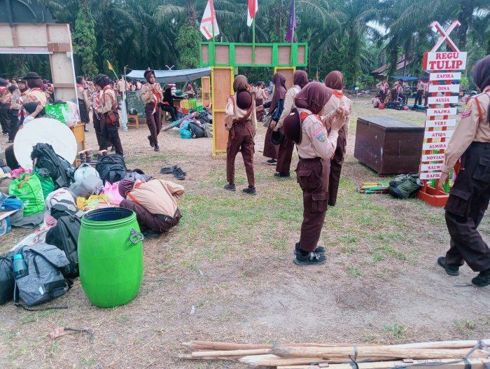 Regu Tulip & Regu Kobra Bersiap Pulang, Tenda Dibongkar