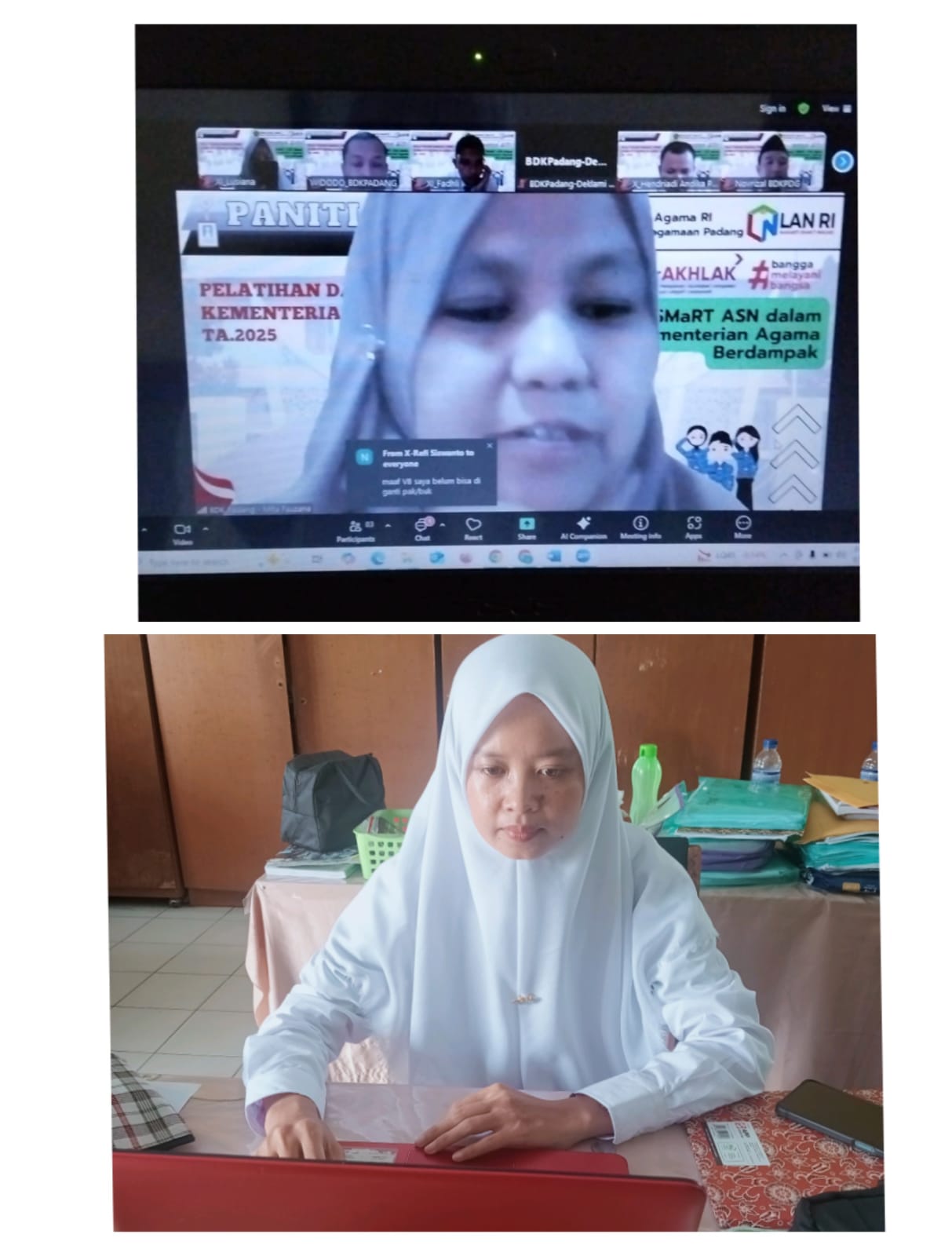 CPNS MTsN 4 Batanghari Ikuti LATSAR Angkatan XI Secara Daring CPNS MTsN 4 Batanghari Ikuti LATSAR Angkatan XI Secara Daring