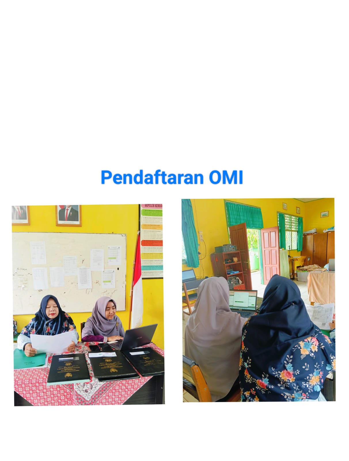 Langkah Awal Menuju Prestasi, MTsN 4 Batanghari Daftarkan Peserta OMI Langkah Awal Menuju Prestasi, MTsN 4 Batanghari Daftarkan Peserta OMI