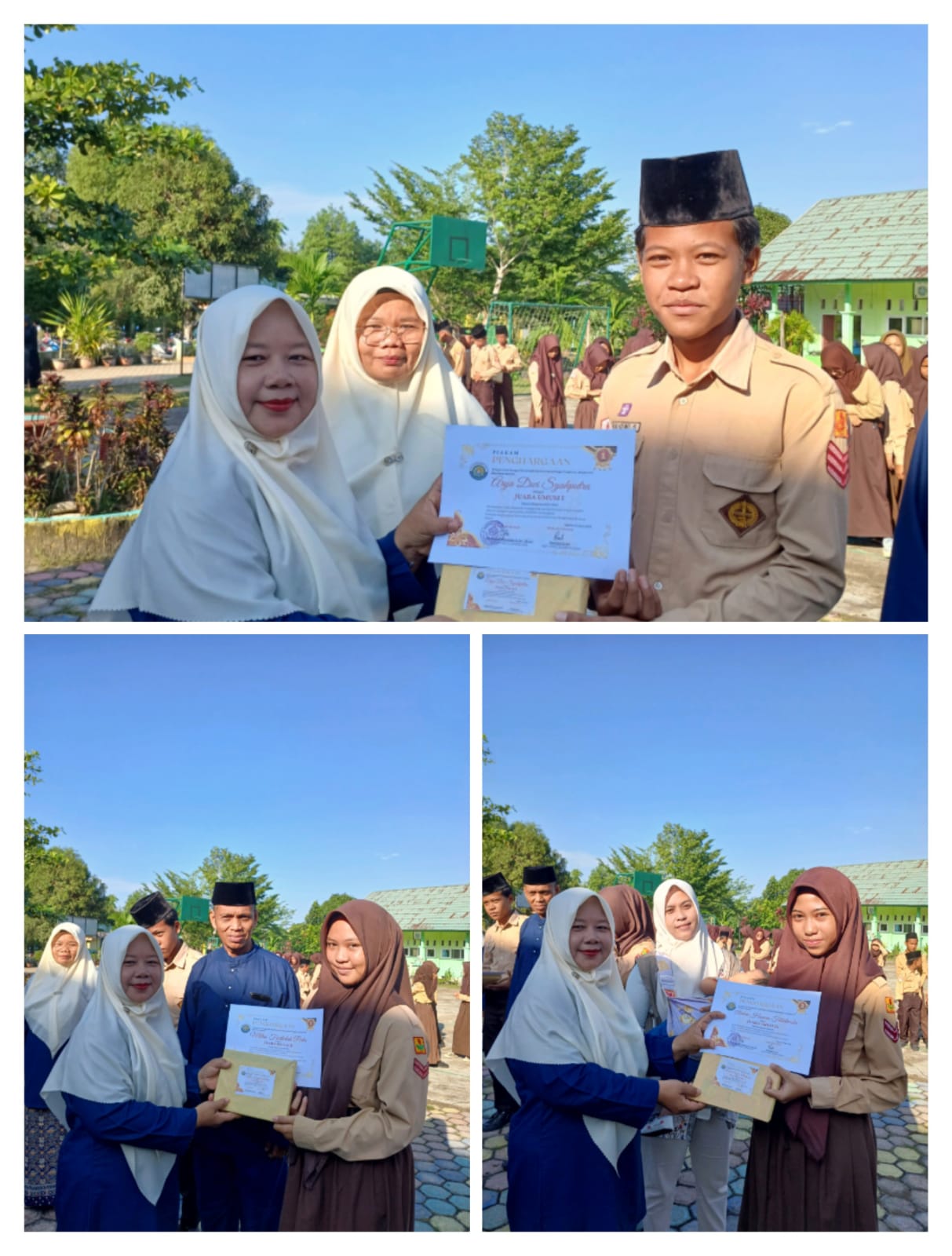 Hadiah Juara Umum untuk Siswa MTsN 4 Batanghari, Apresiasi untuk Prestasi