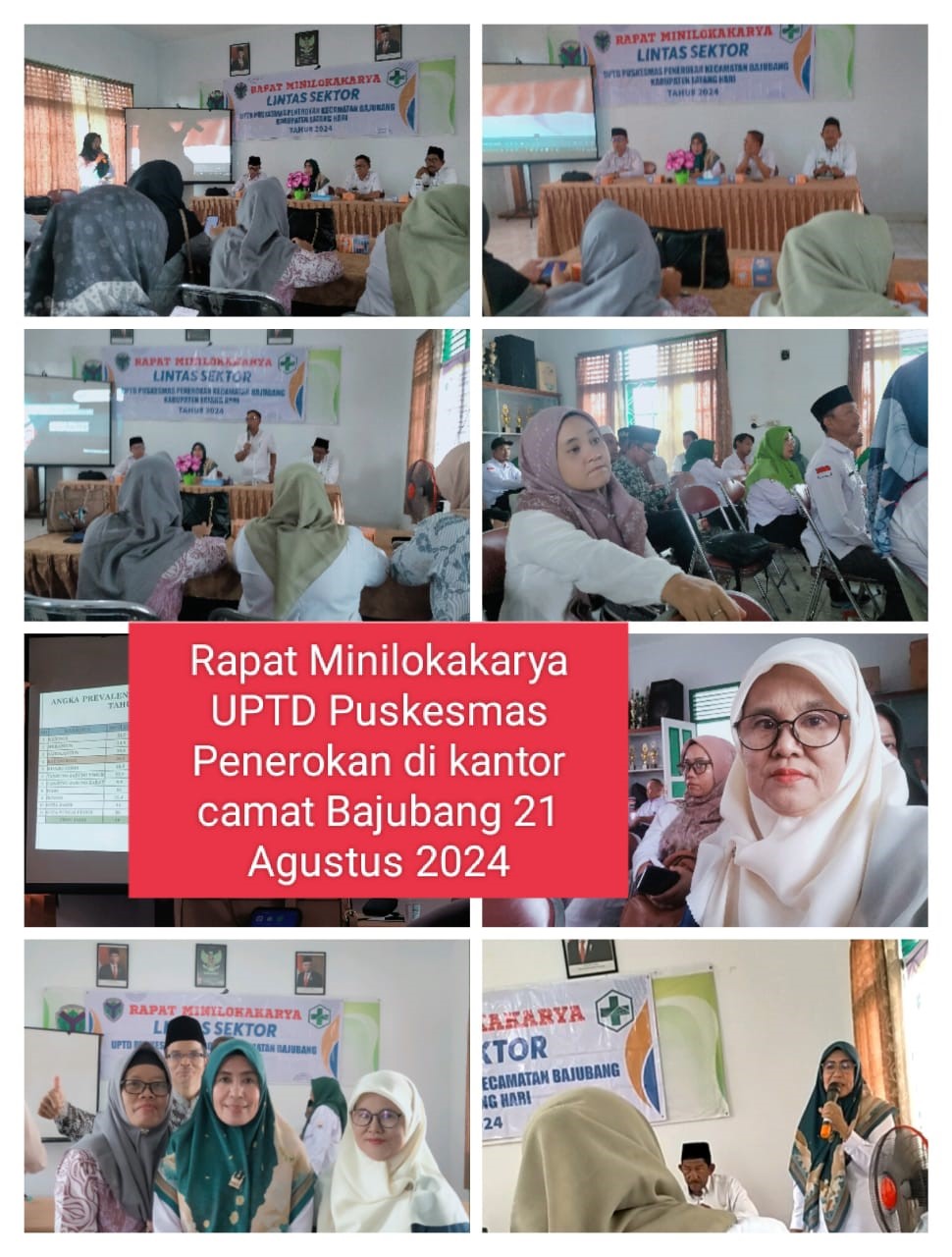 LOKAKARYA LINTAS SEKTOR UPTD PUSKESMAS PENEROKAN KECAMATAN TAHUN 2024