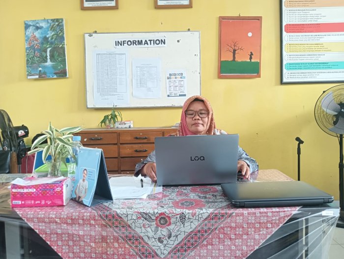 Wakasis MTsN 4 Batanghari Sukses Ikuti Simulasi AKG di Ruang Guru