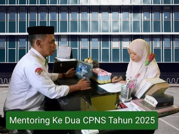 Kepala MTsNâ€¯4 Batanghari Lakukan Mentoring kedua pada CPNS Tahun 2025