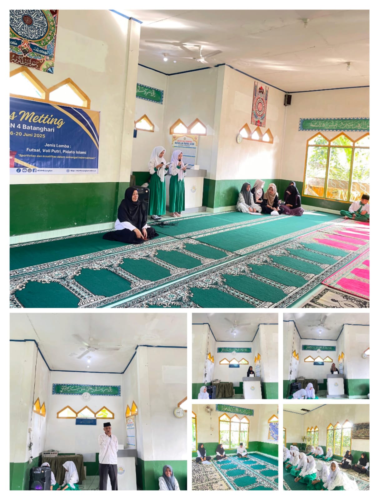 Lomba Pidato Moderasi Beragama Jadi Pembuka Class Meeting , Siswa Berbakat Menunjukkan Kemampuan