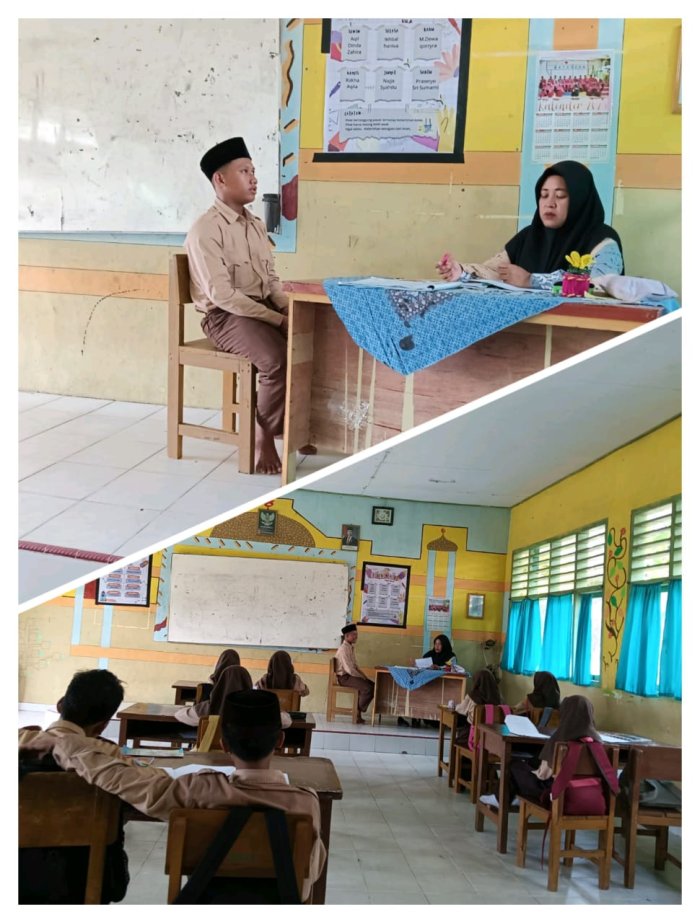 Langkah kecil menuju iman yang kuat, peserta didik kelas 7A setor hafalan zikir dan doa Langkah kecil menuju iman yang kuat, peserta didik kelas 7A setor hafalan zikir dan doa