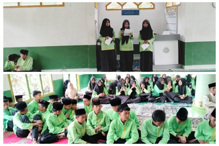 Siswa MTsN 4 Batang Hari Tampilkan Tausiah Bertema Literasi untuk Generasi Berprestasi