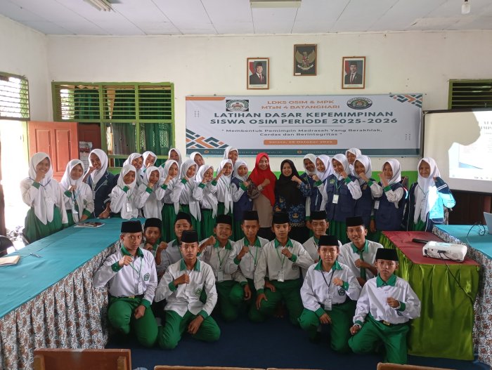 LDKS OSIM dan MPK 2025–2026 Wujudkan Generasi Pemimpin Madrasah yang Tangguh dan Berakhlak