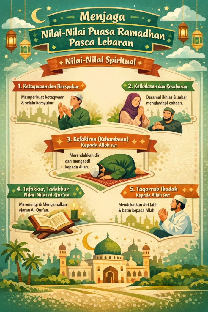 Menjaga Nilai-Nilai Puasa Ramadhan Pasca Lebaran di MTsN 4 Batang Hari Menjaga Nilai-Nilai Puasa Ramadhan Pasca Lebaran di MTsN 4 Batang Hari