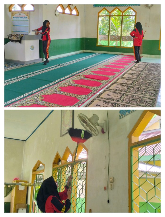 Aksi Mulia Imtiyas dan Istiqomah: Wujudkan Mushola Bersih, Ibadah Nyaman